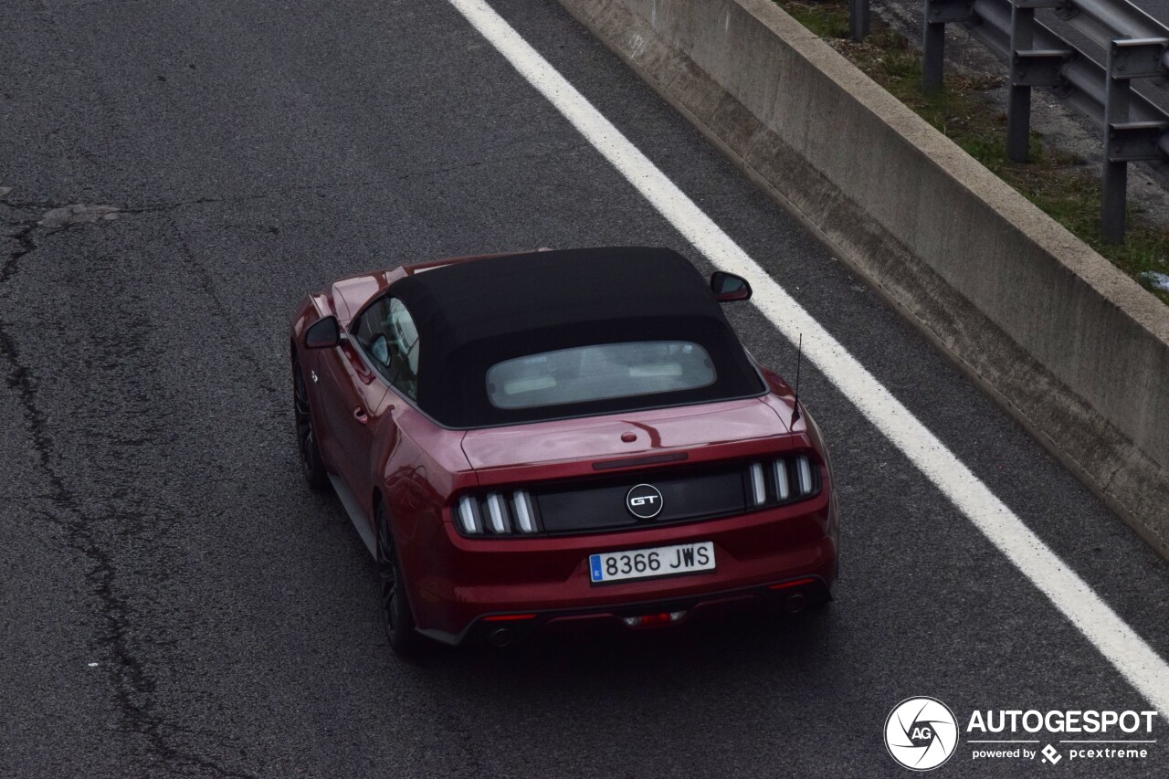 Ford Mustang GT Convertible 2015