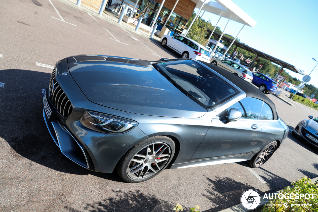 Mercedes-AMG S 63 Convertible A217 2018