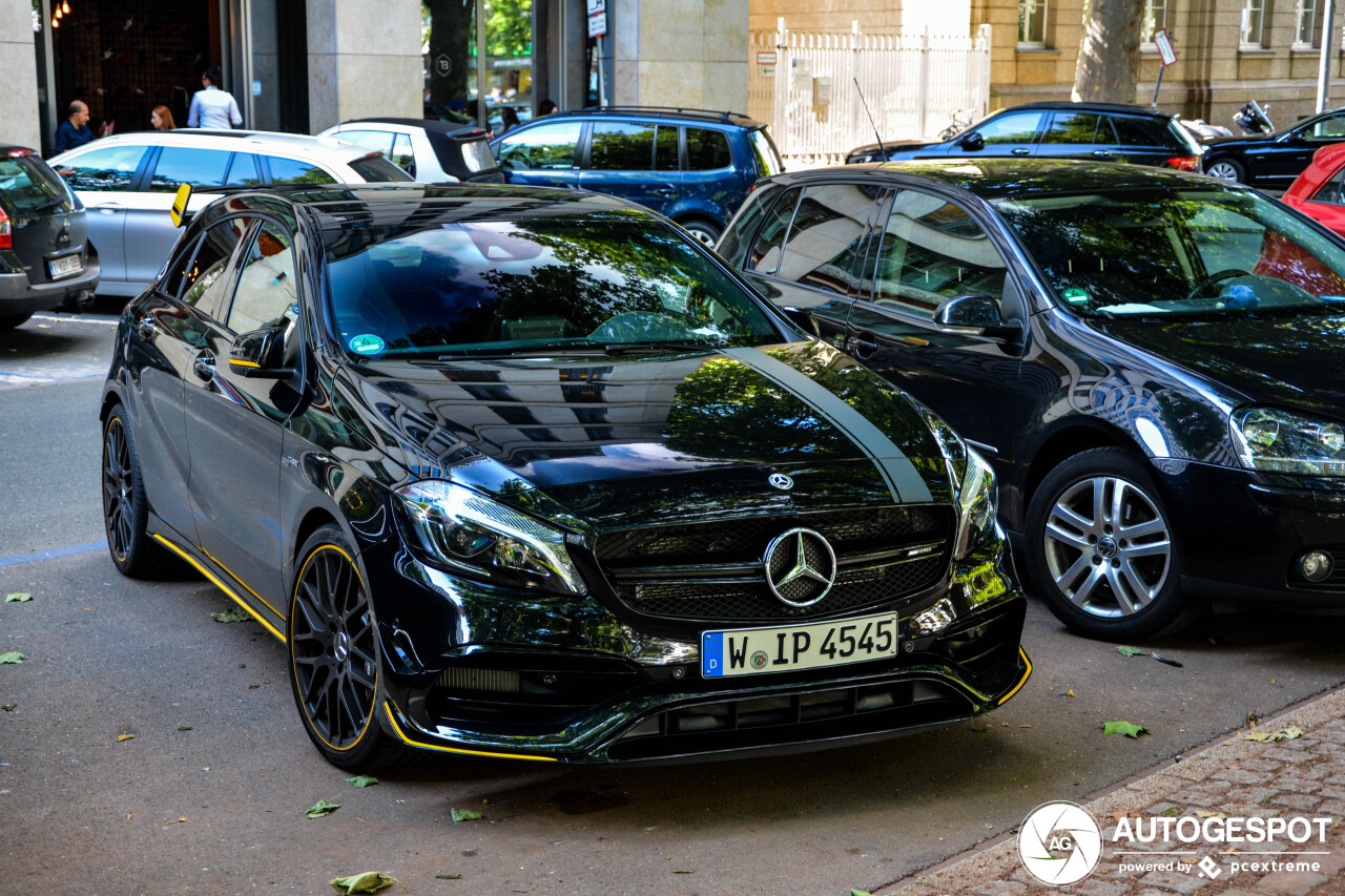 Mercedes-AMG A 45 W176 Yellow Night Edition