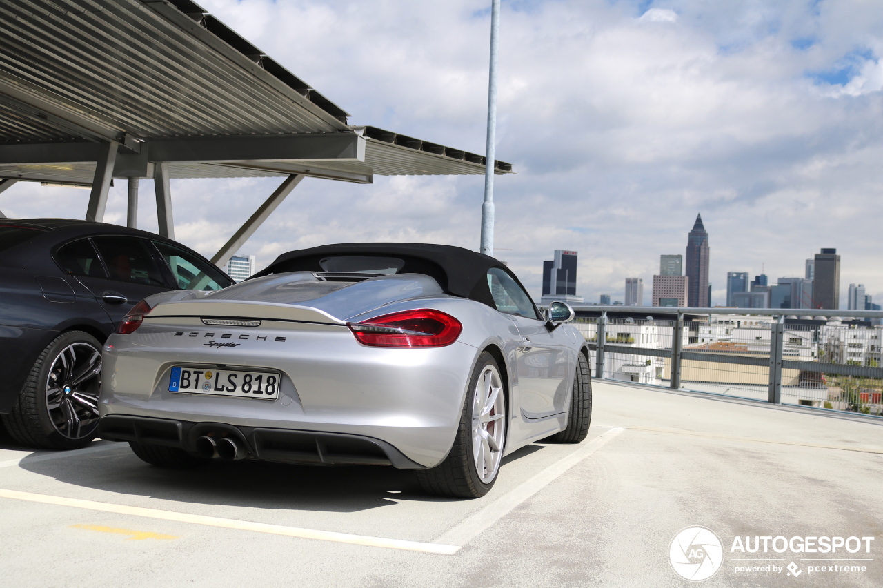 Porsche 981 Boxster Spyder