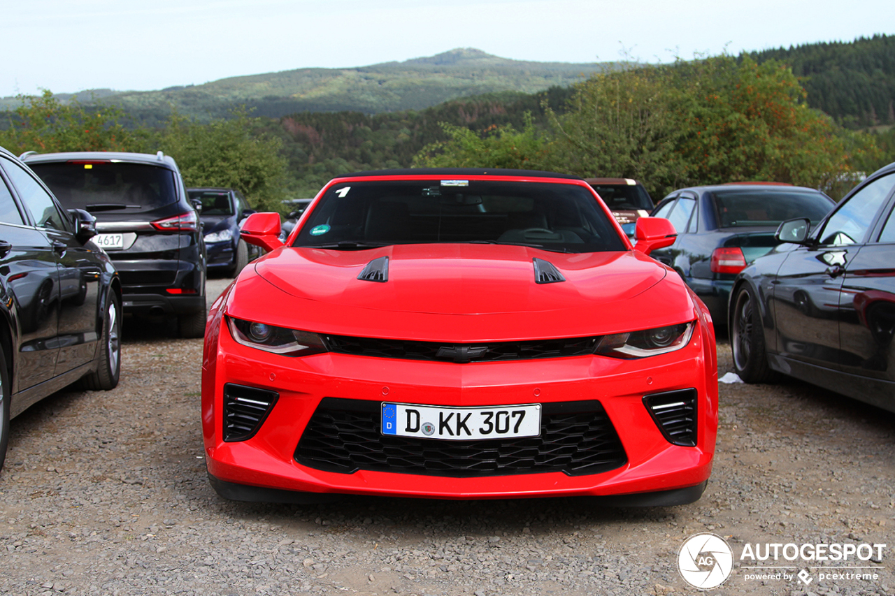 Chevrolet Camaro SS Convertible 2016