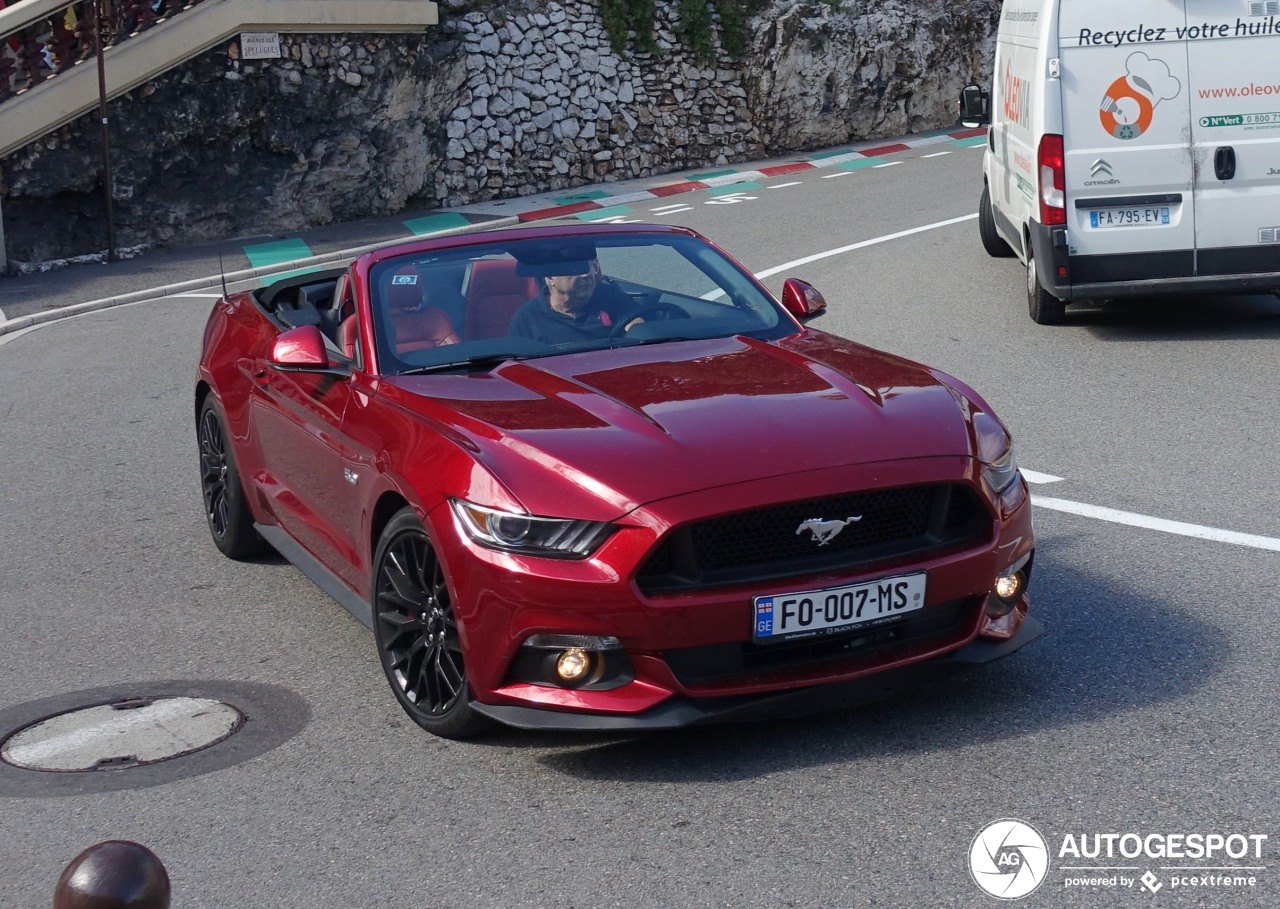 Ford Mustang GT Convertible 2015