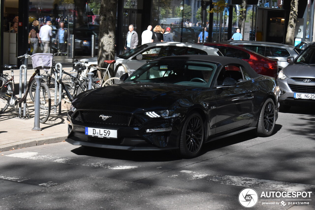 Ford Mustang GT Convertible 2018