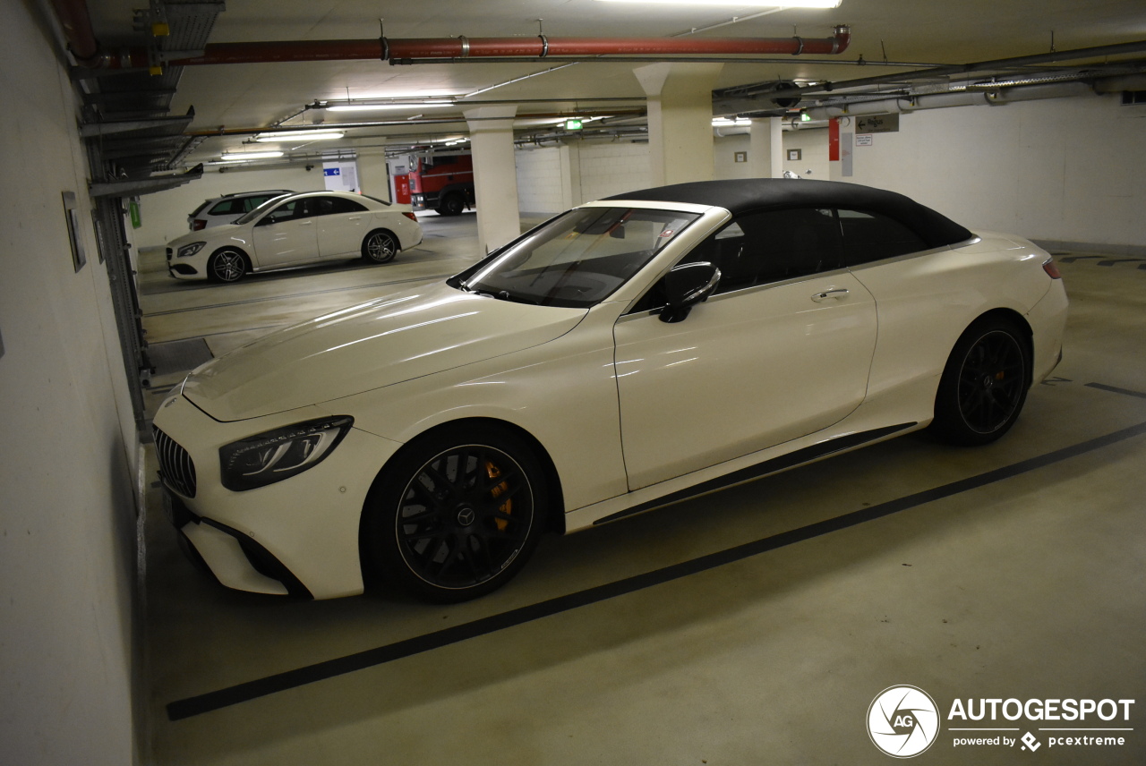 Mercedes-AMG S 63 Convertible A217 2018