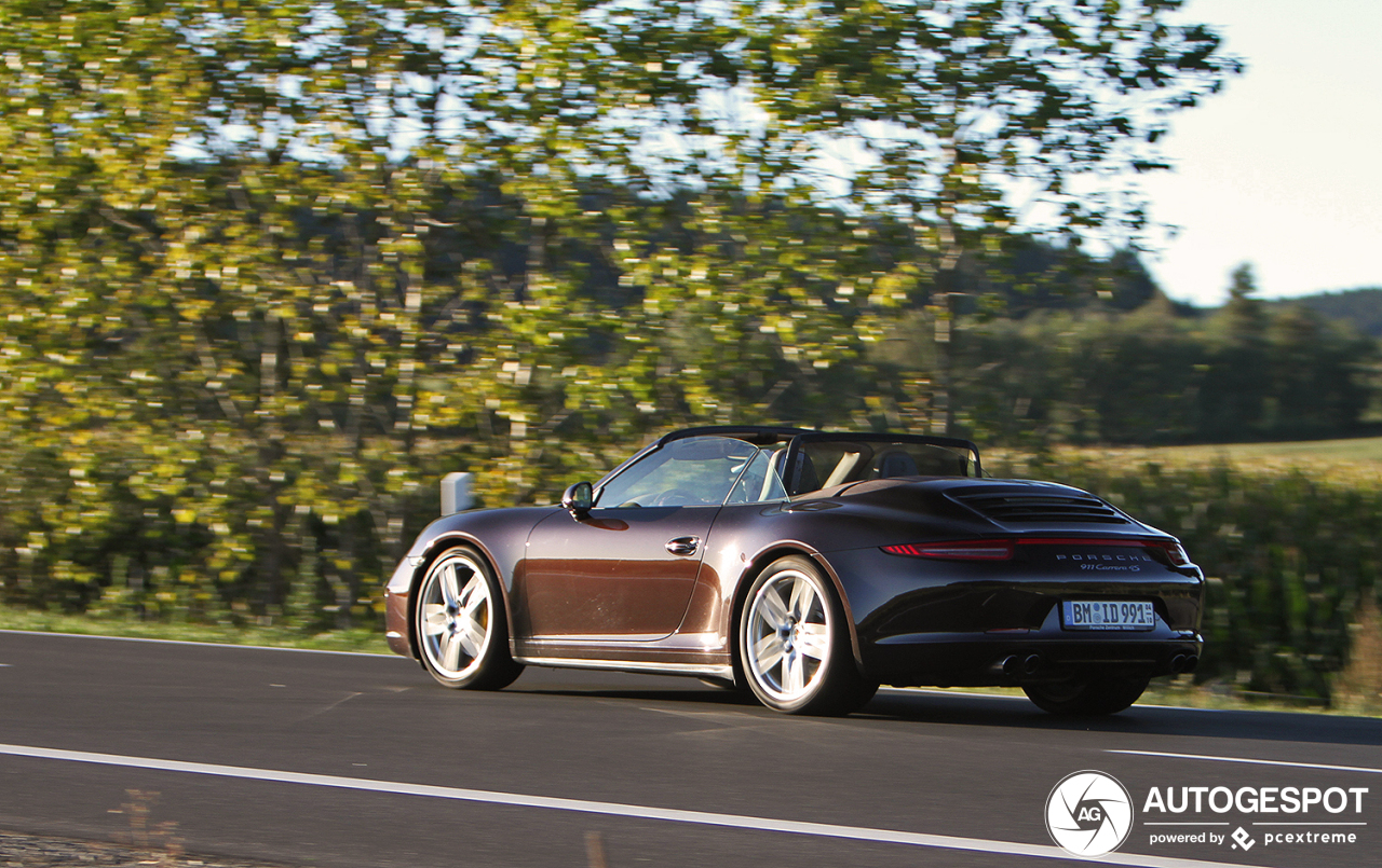 Porsche 991 Carrera 4S Cabriolet MkI