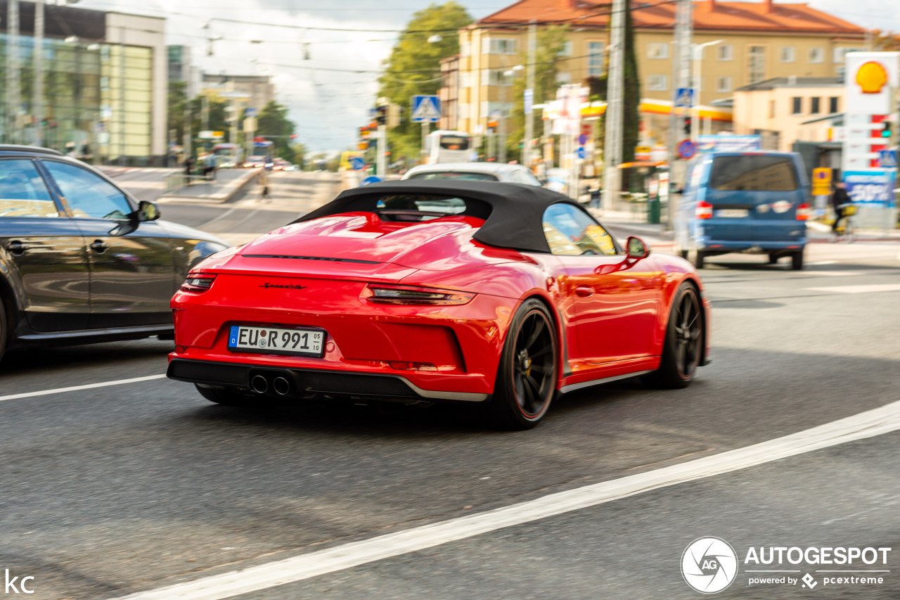 Porsche 991 Speedster