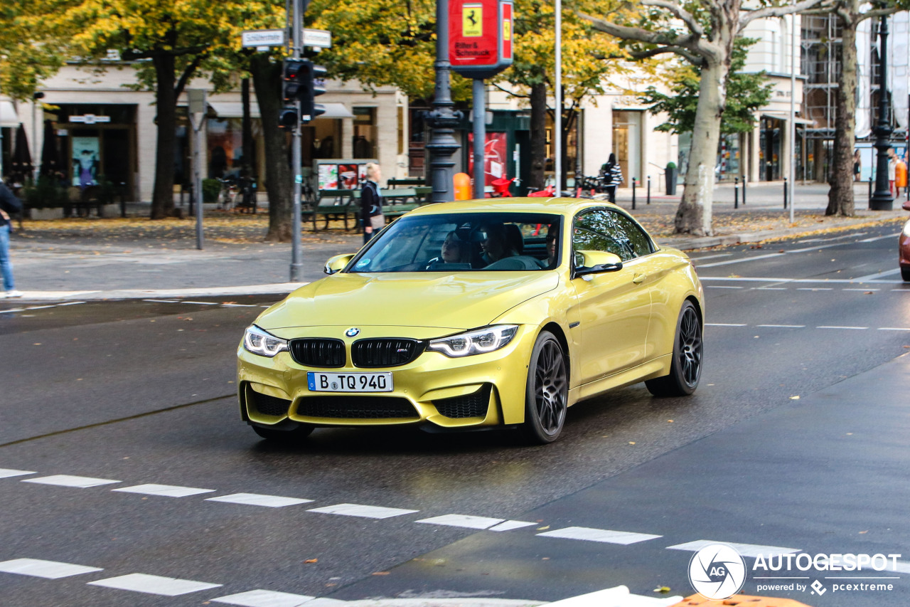 BMW M4 F83 Convertible