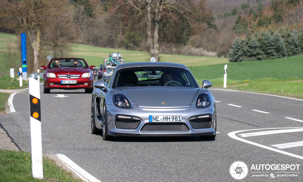 Porsche 981 Cayman GT4