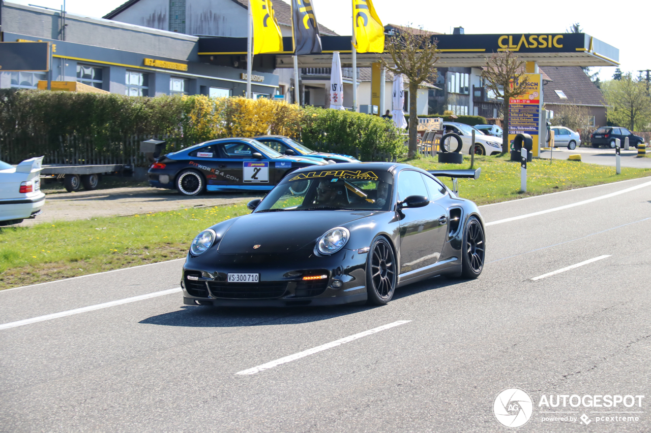 Porsche 997 Turbo MkI Alpina Carrosserie