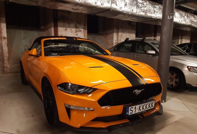 Ford Mustang GT Convertible 2018