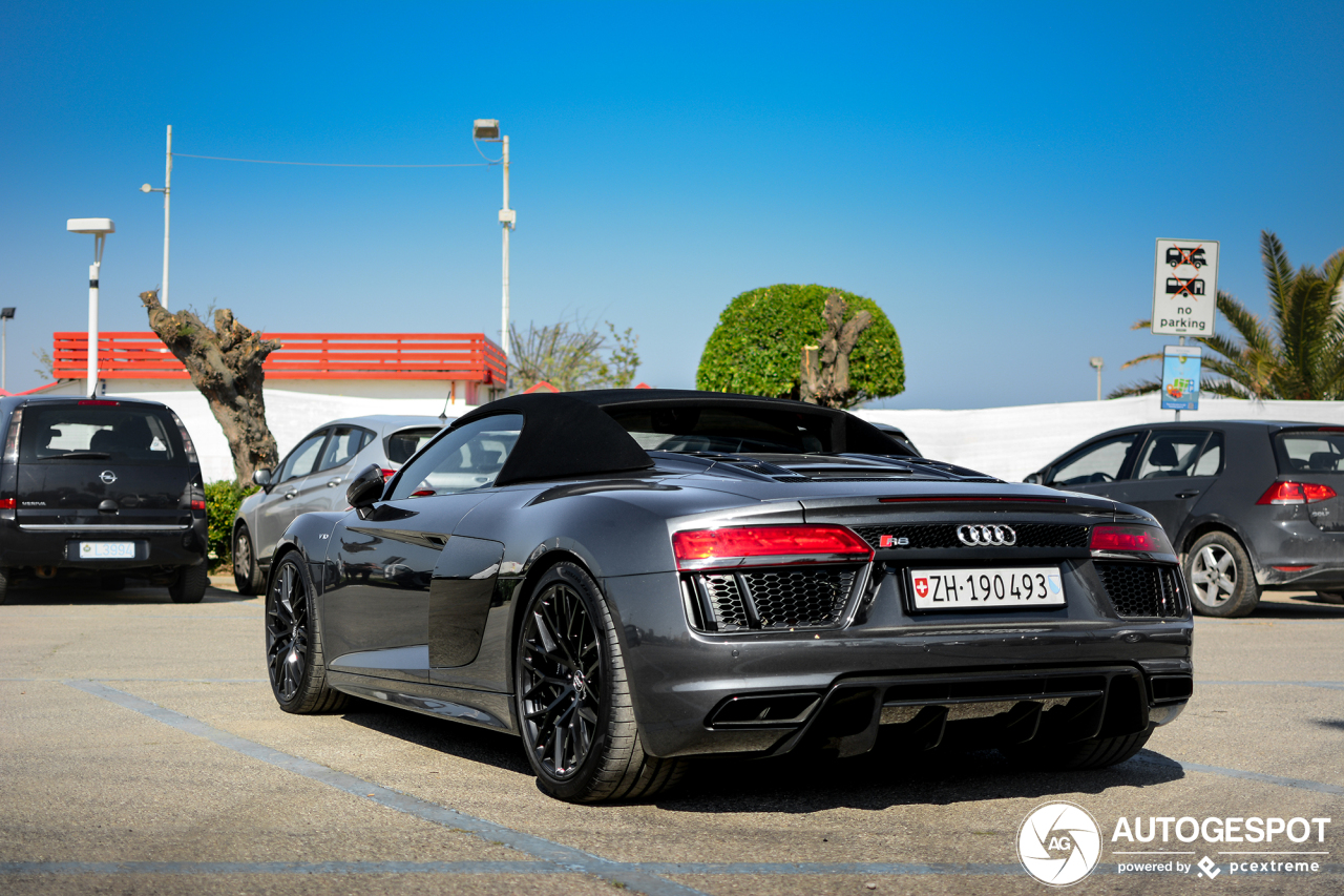 Audi R8 V10 Spyder 2016