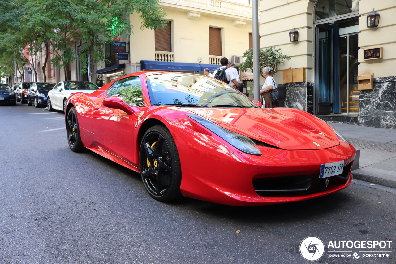 Ferrari 458 Spider