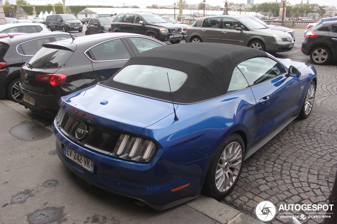 Ford Mustang GT Convertible 2015