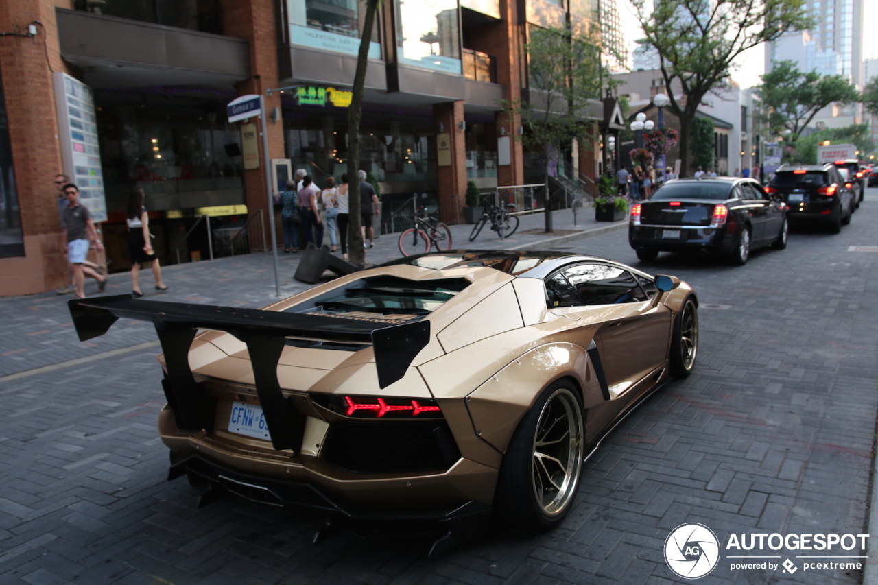 Lamborghini Aventador LP700-4 Liberty Walk LB Performance Wide Body