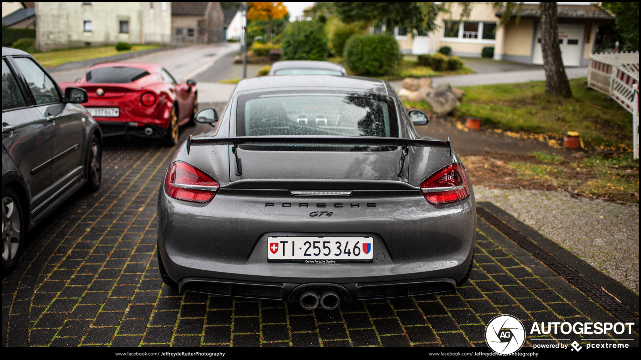 Porsche 981 Cayman GT4