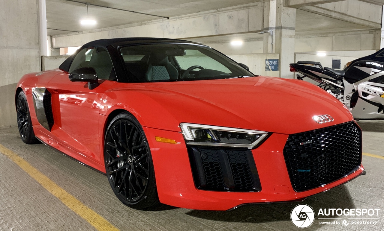 Audi R8 V10 Plus Spyder 2017