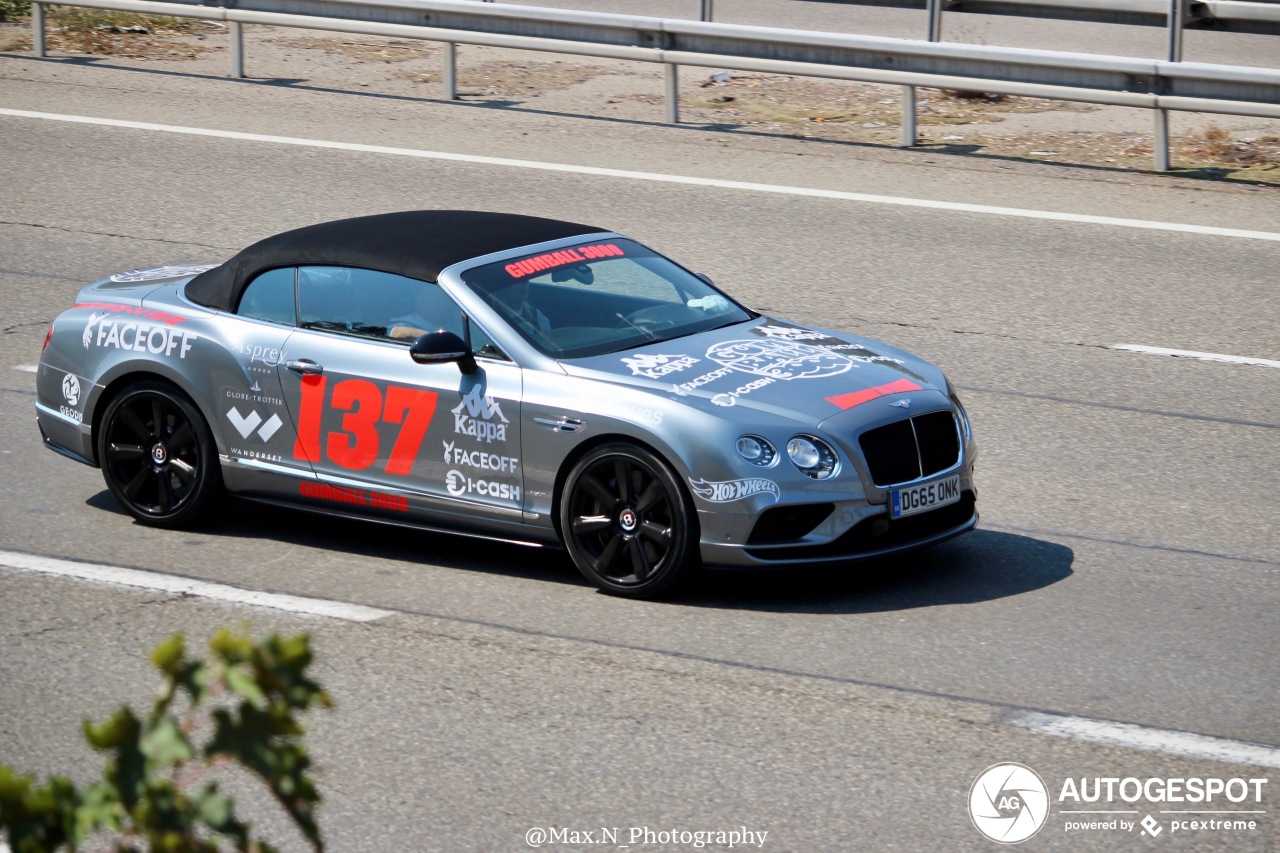 Bentley Continental GTC V8 S 2016