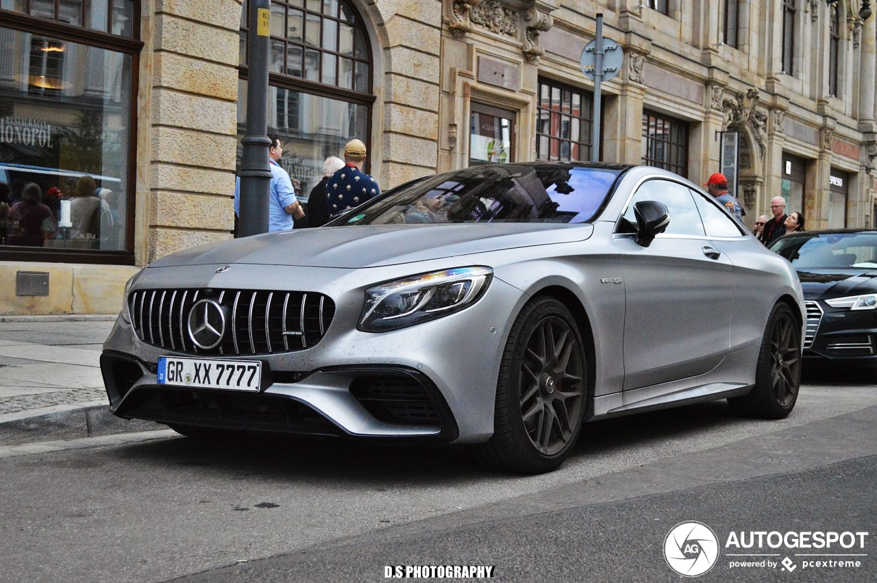 Mercedes-AMG S 63 Coupé C217 2018