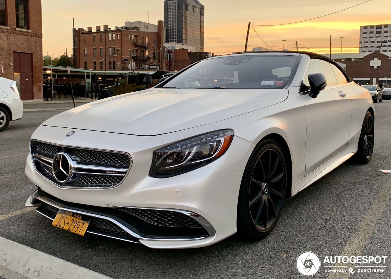 Mercedes-AMG S 65 Convertible A217