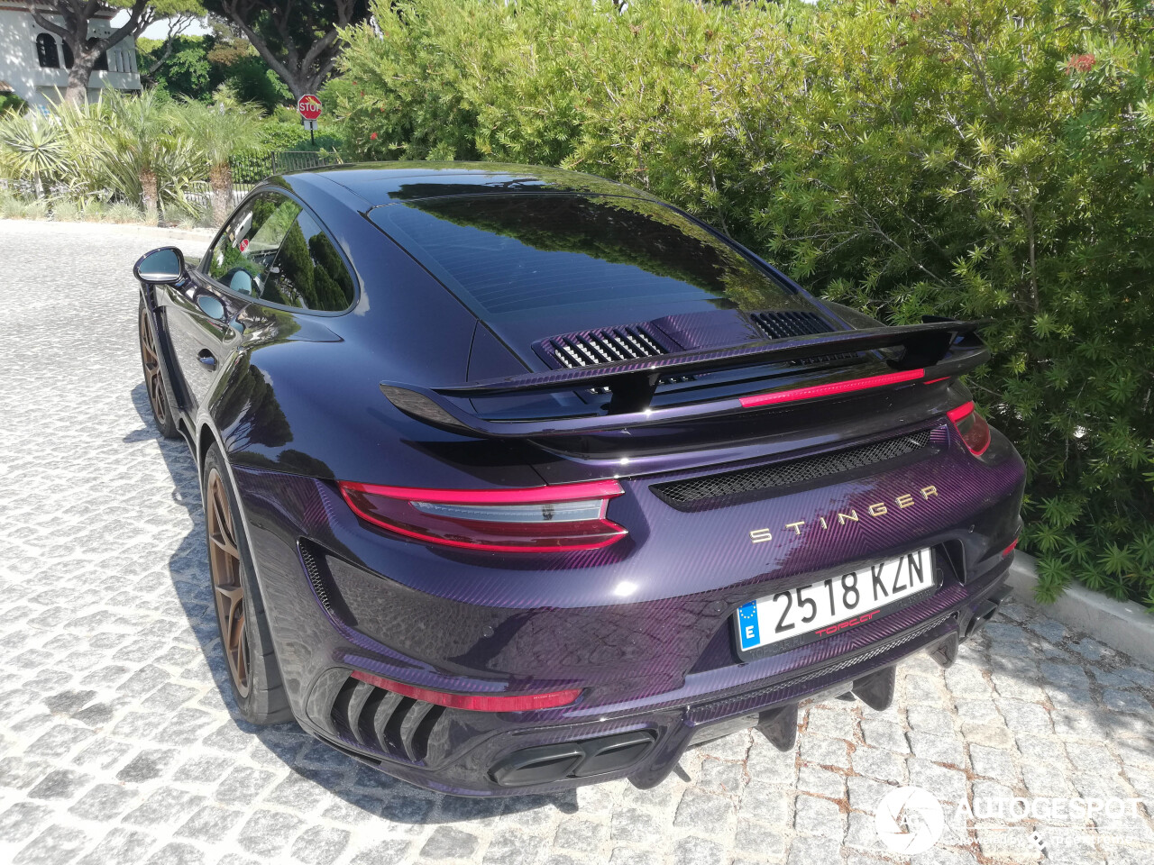 Porsche 991 Stinger GTR Purple Carbon Edition