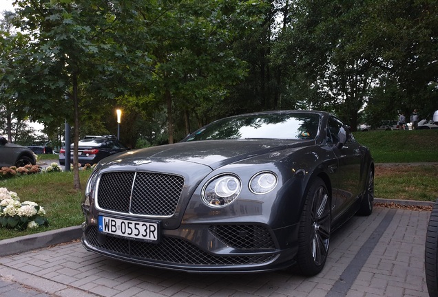 Bentley Continental GT Speed 2016