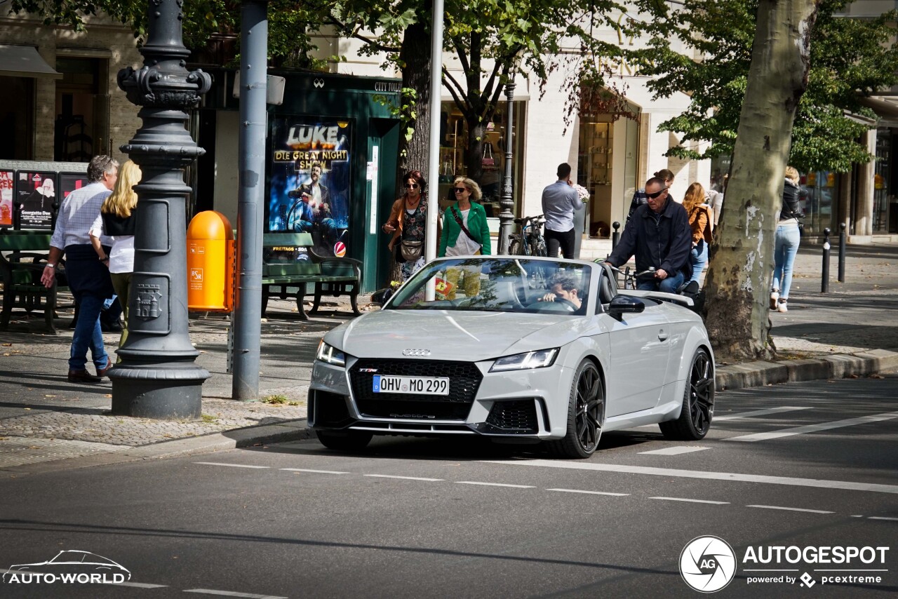 Audi TT-RS Roadster 2017