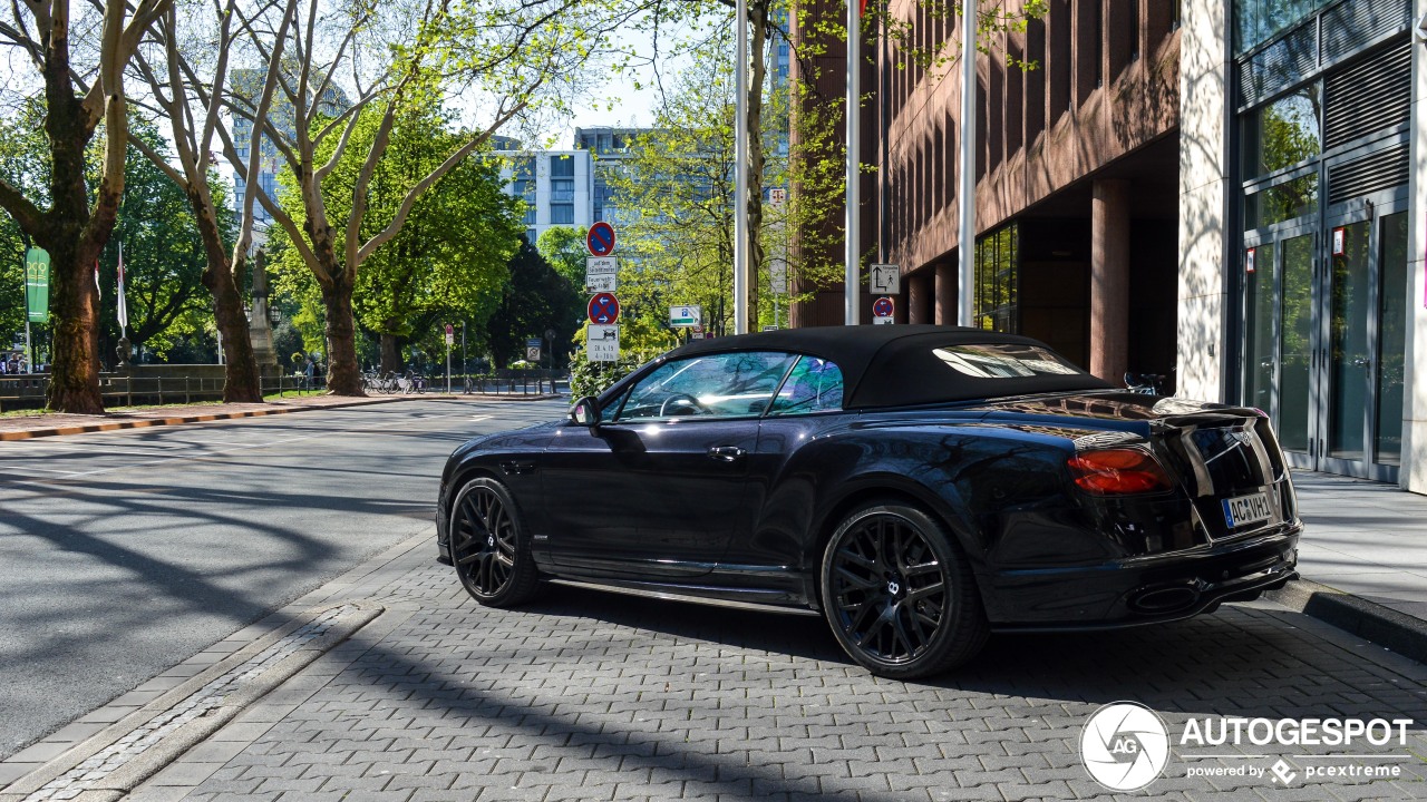 Bentley Continental Supersports Convertible 2018