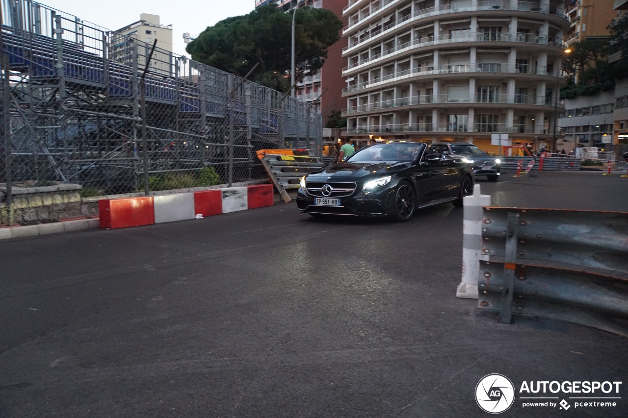 Mercedes-AMG S 63 Convertible A217