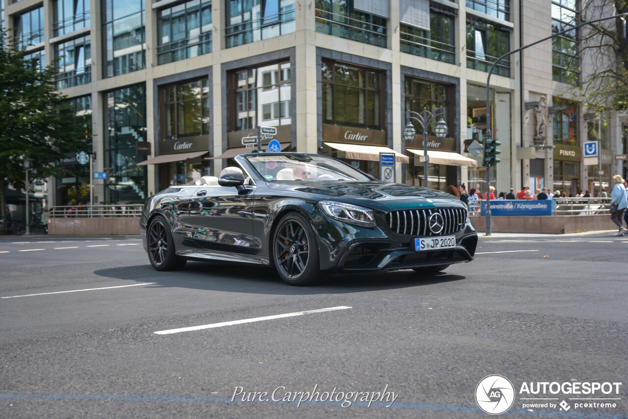 Mercedes-AMG S 63 Convertible A217 2018