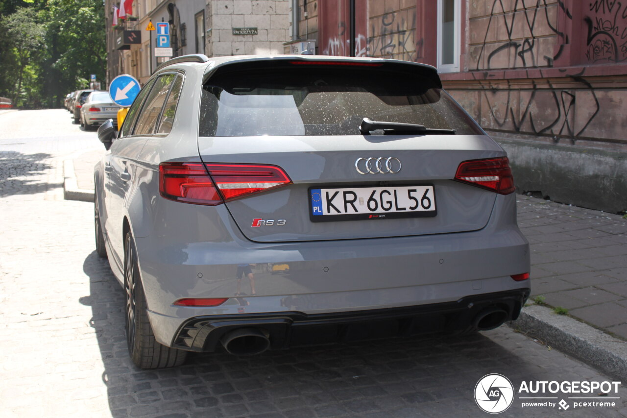 Audi RS3 Sportback 8V 2018