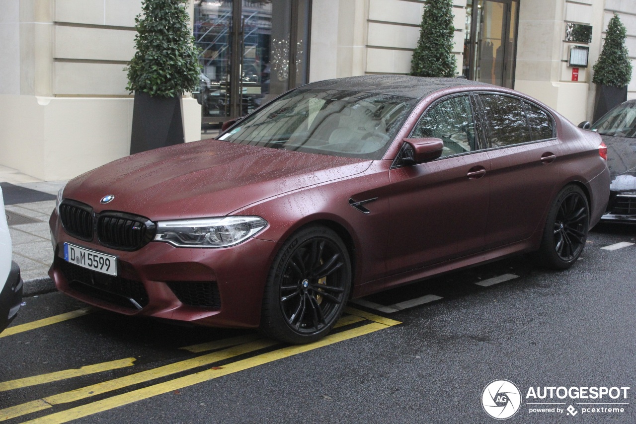 BMW M5 F90 First Edition 2018