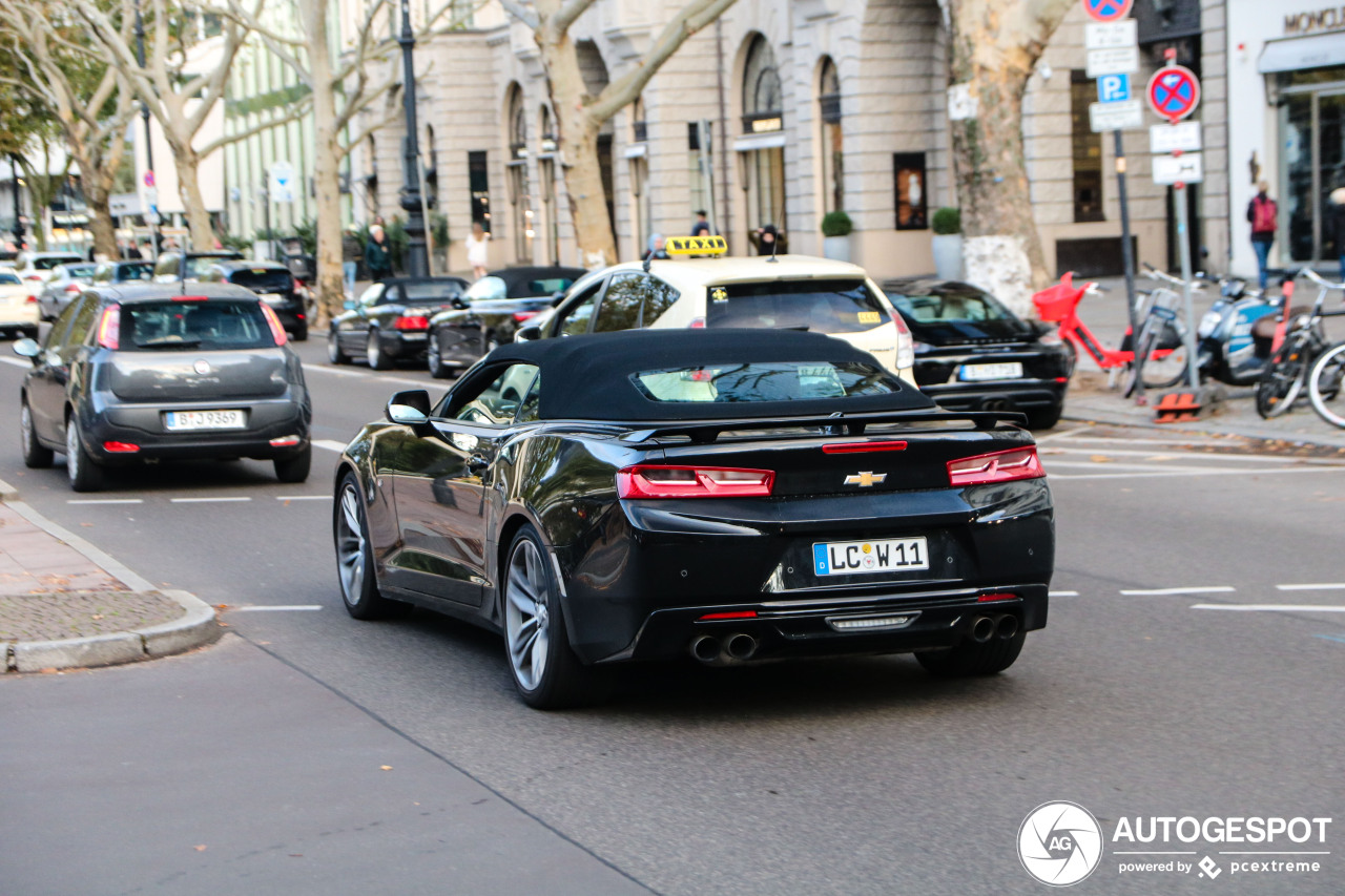 Chevrolet Camaro SS Convertible 2016