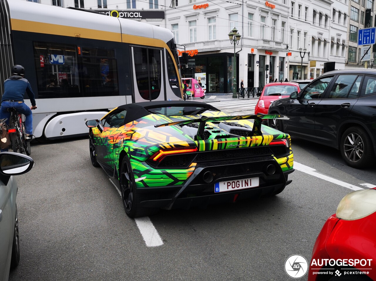 Lamborghini Huracán LP640-4 Performante Spyder