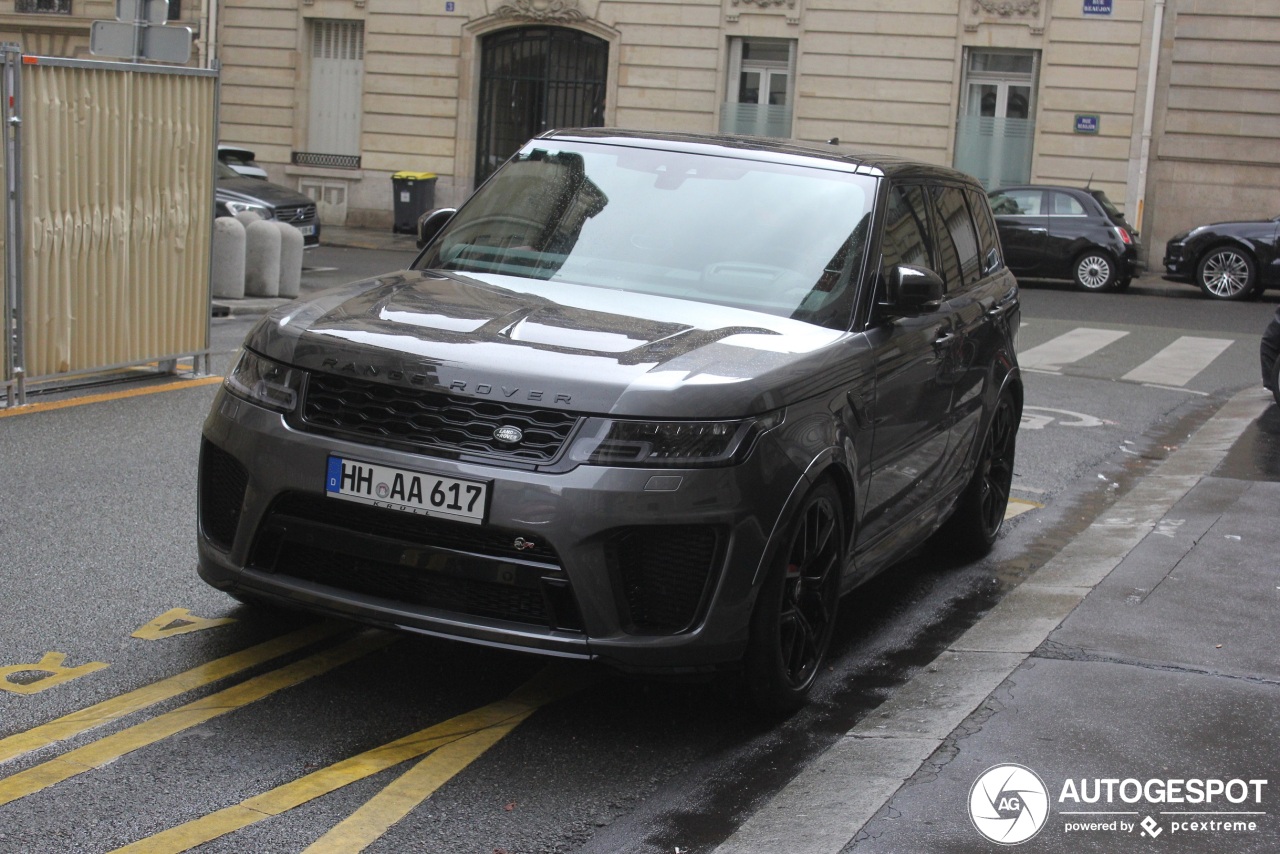 Land Rover Range Rover Sport SVR 2018 Carbon Edition