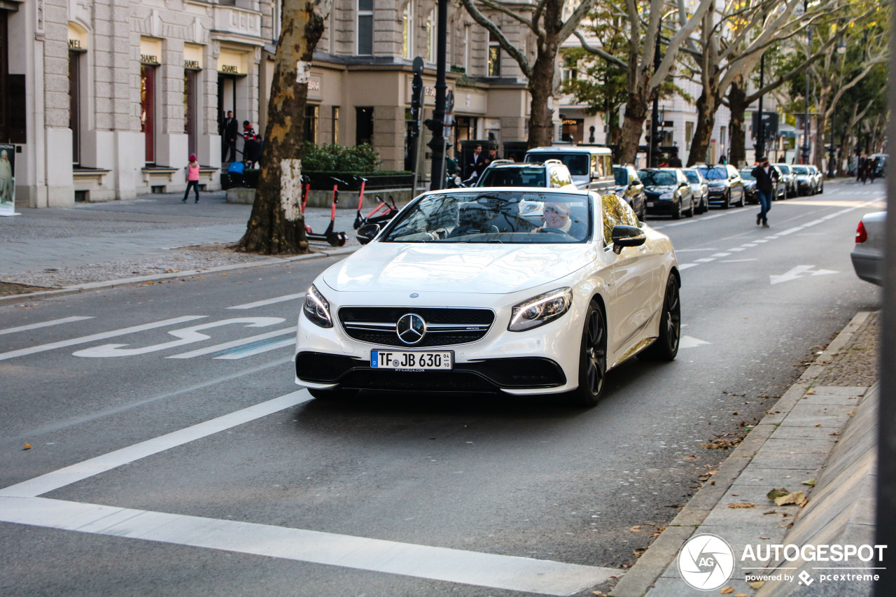 Mercedes-AMG S 63 Convertible A217