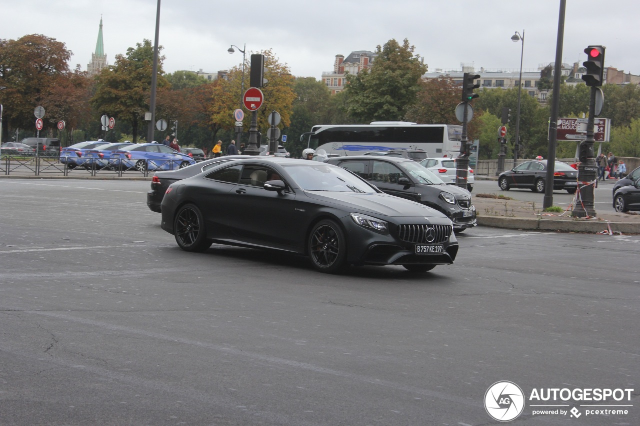 Mercedes-AMG S 63 Coupé C217 2018