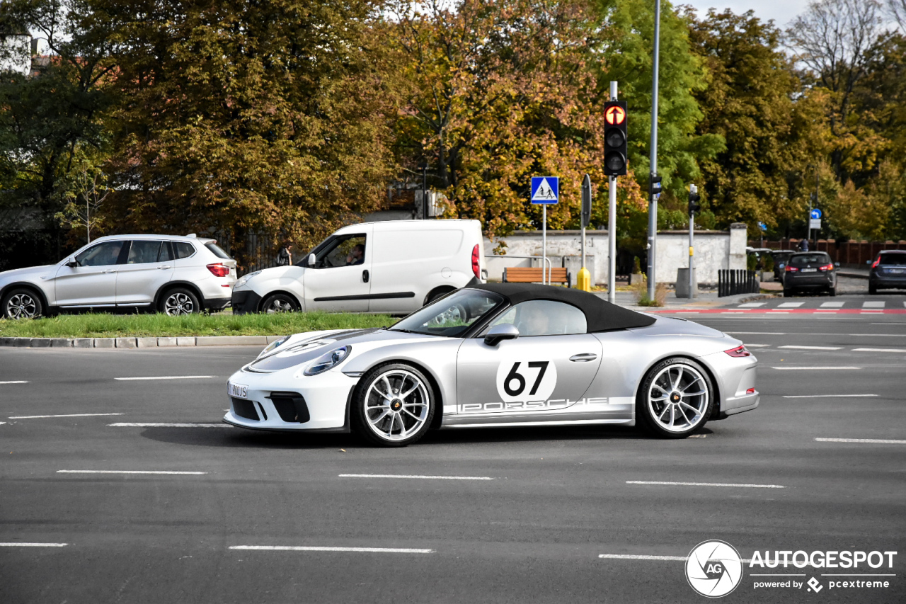 Porsche 991 Speedster Heritage Package