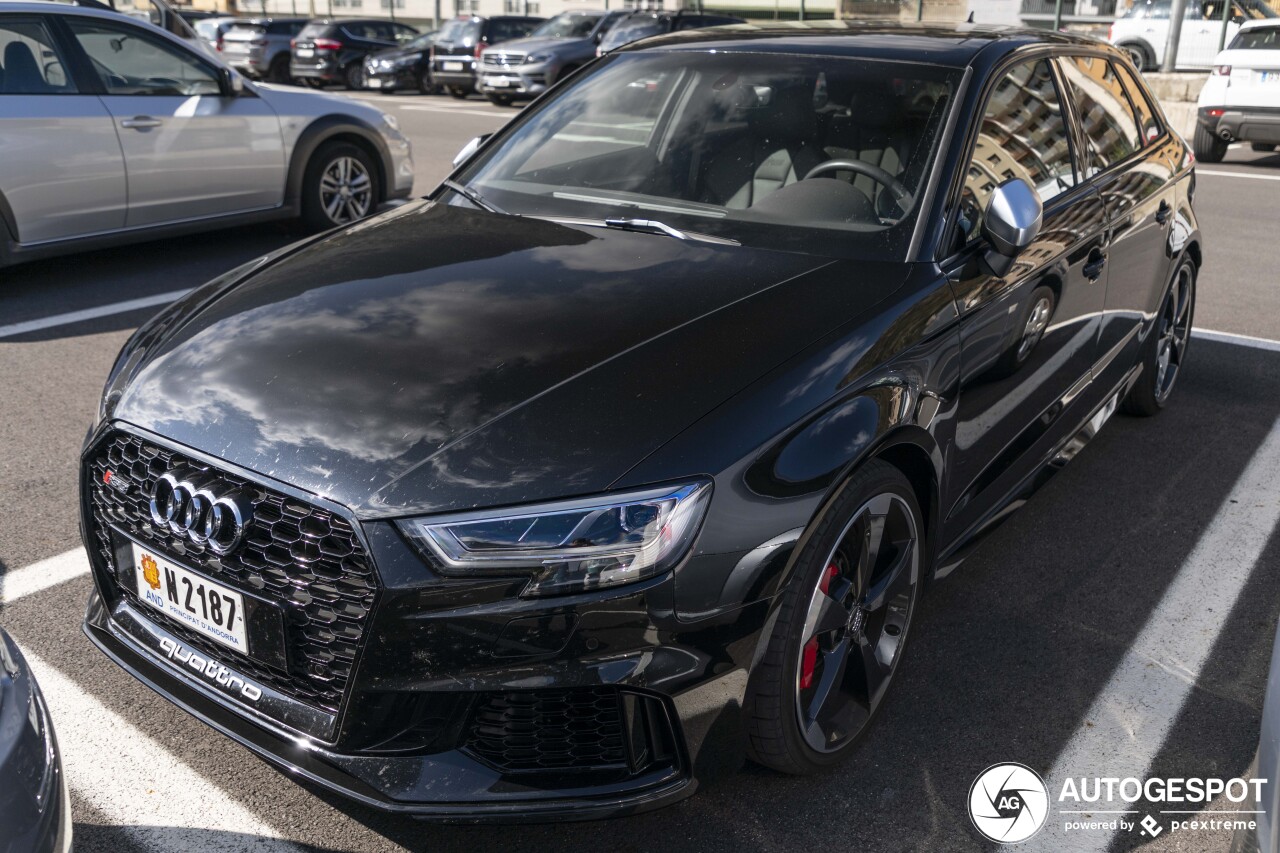 Audi RS3 Sportback 8V 2018