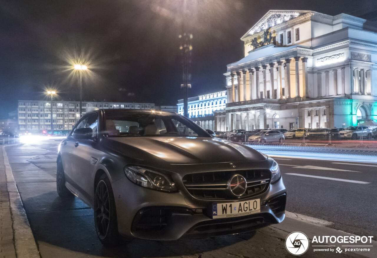 Mercedes-AMG E 63 S W213