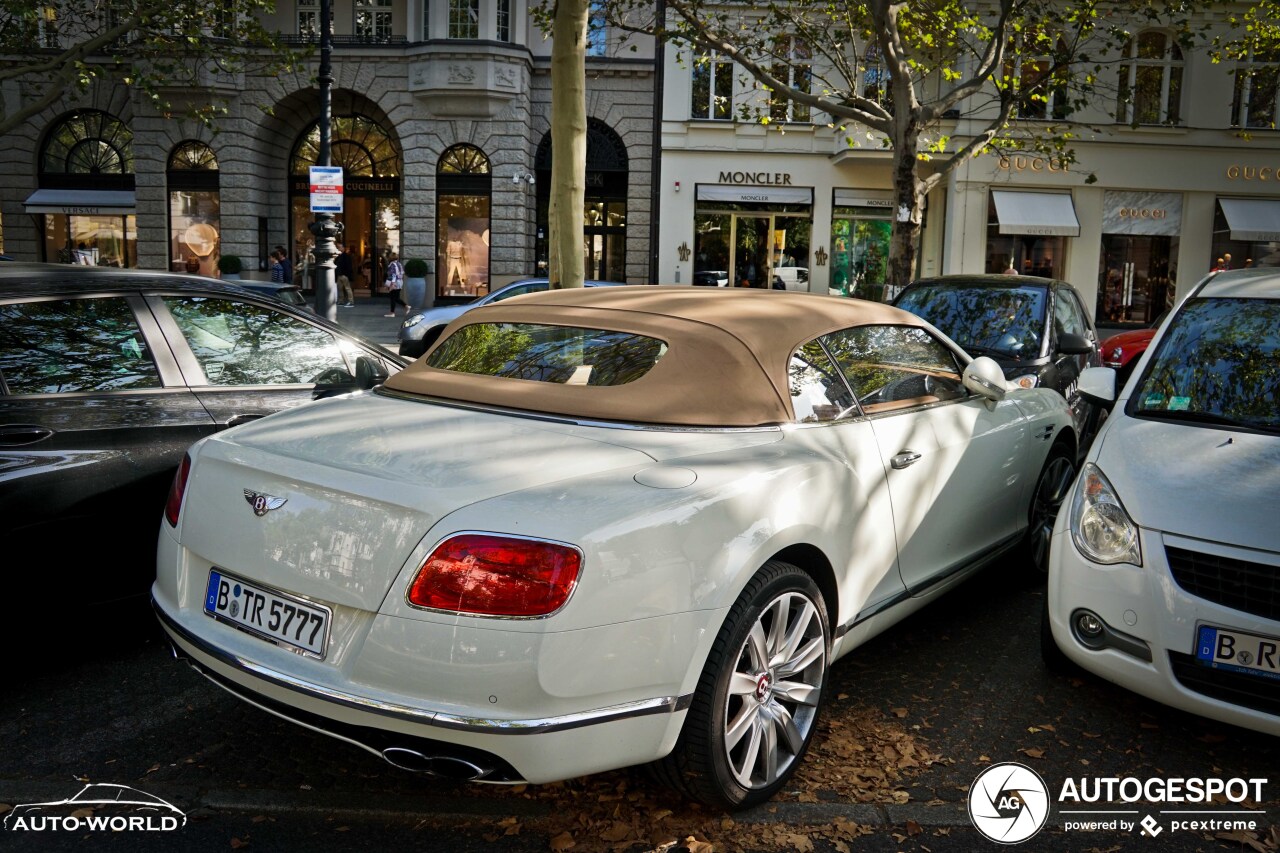 Bentley Continental GTC V8 2016