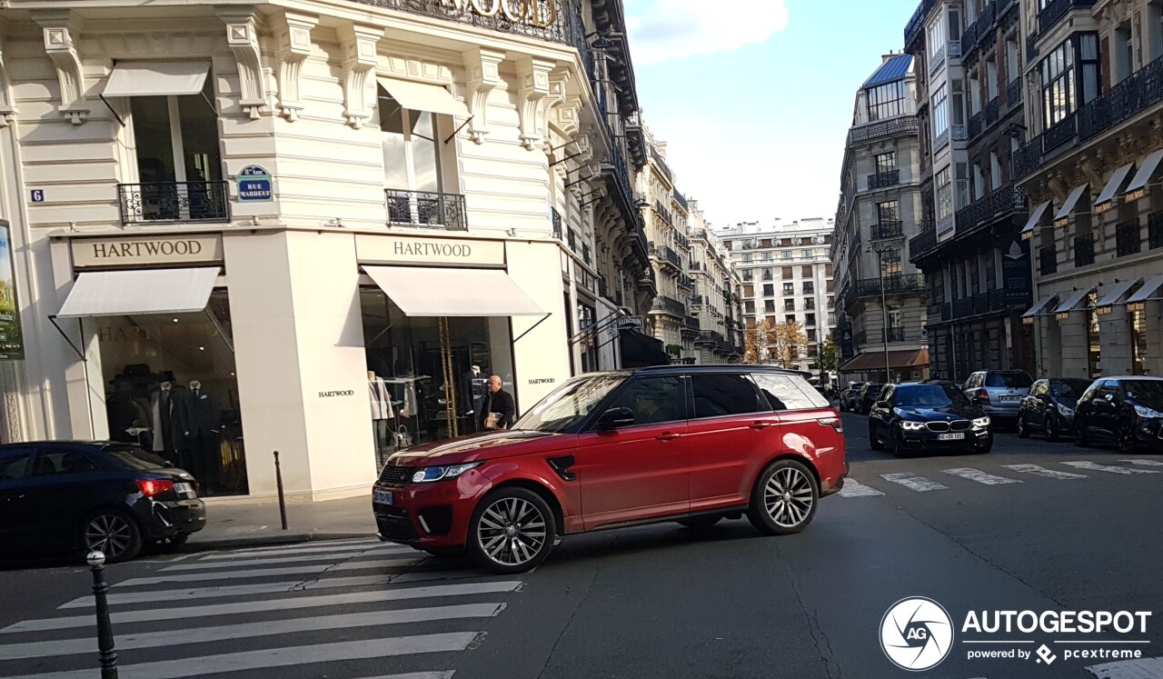 Land Rover Range Rover Sport SVR