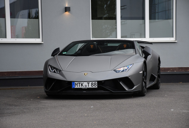 Lamborghini Huracán LP640-4 Performante Spyder