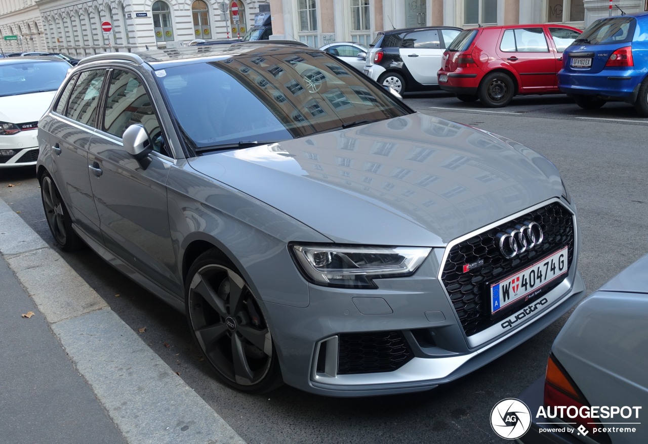 Audi RS3 Sportback 8V 2018