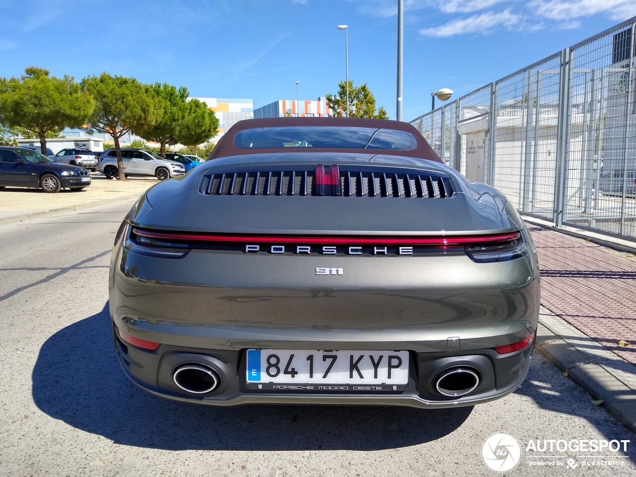 Porsche 992 Carrera 4S Cabriolet