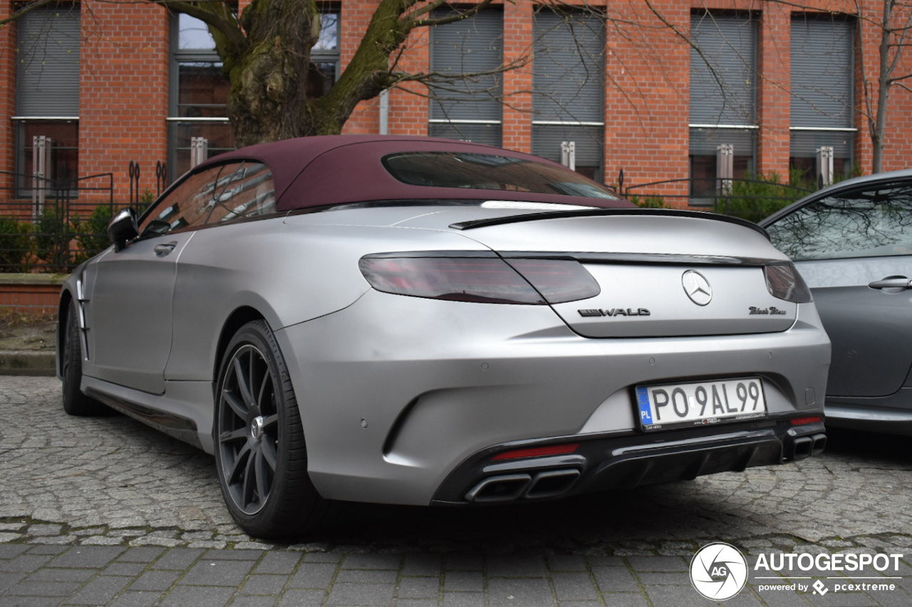 Mercedes-AMG S 63 Convertible A217 Wald Black Bison