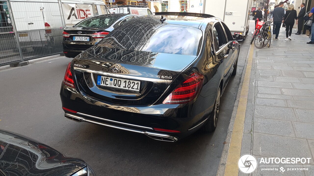 Mercedes-Maybach S 650 X222