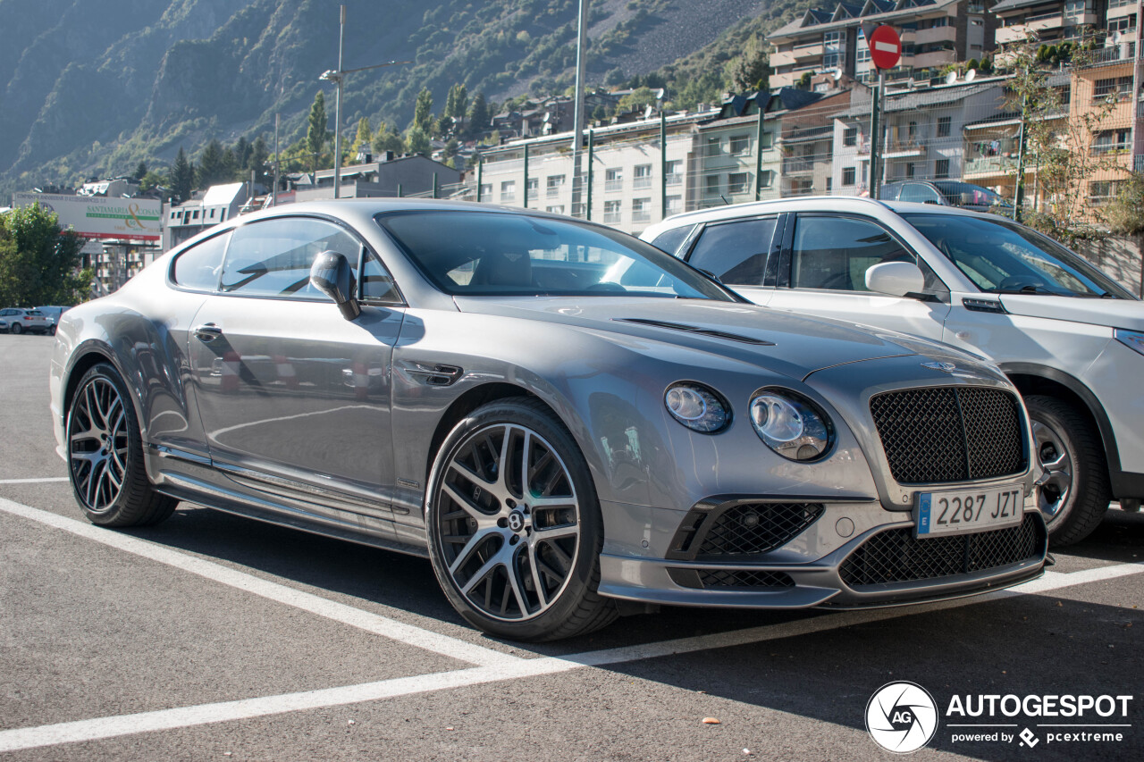 Bentley Continental Supersports Coupé 2018