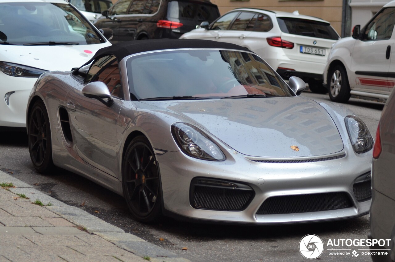 Porsche 981 Boxster Spyder