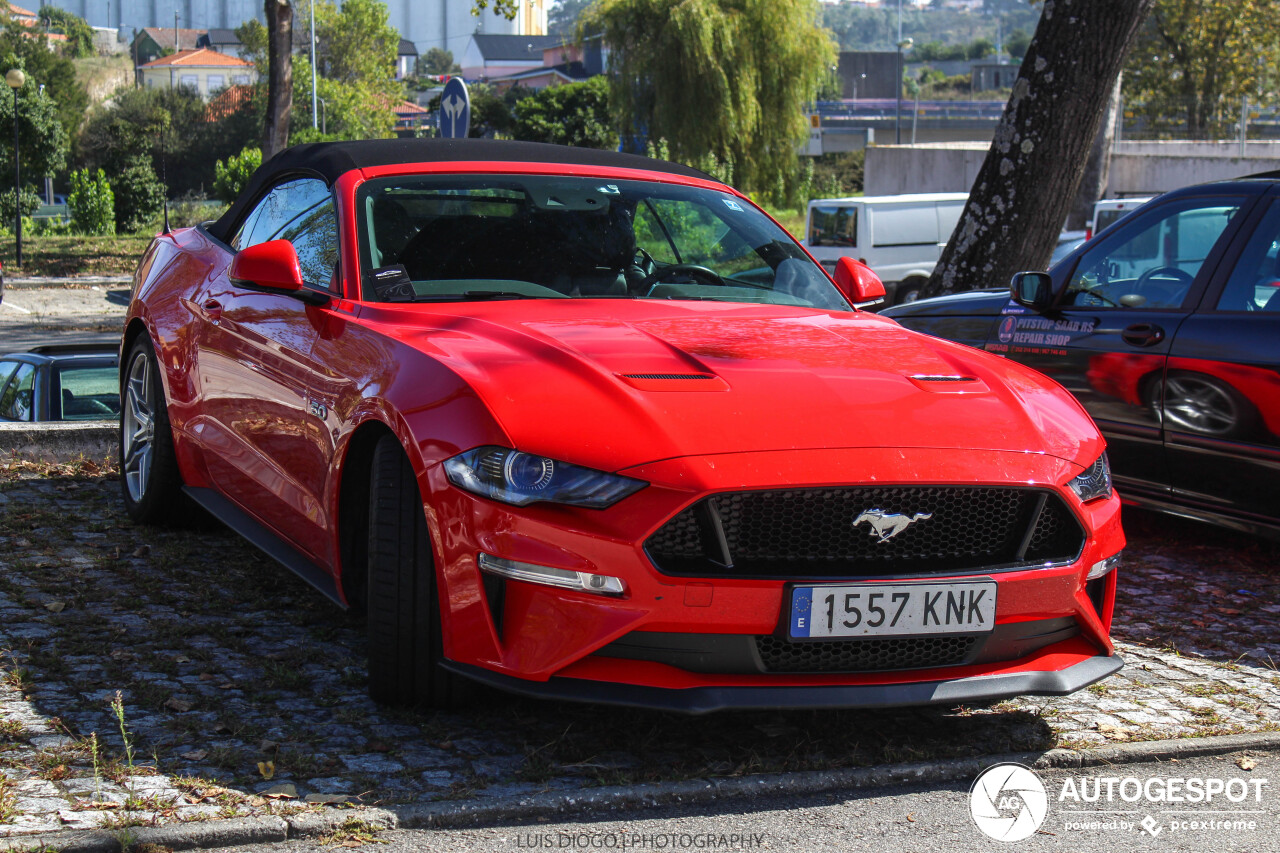 Ford Mustang GT Convertible 2018