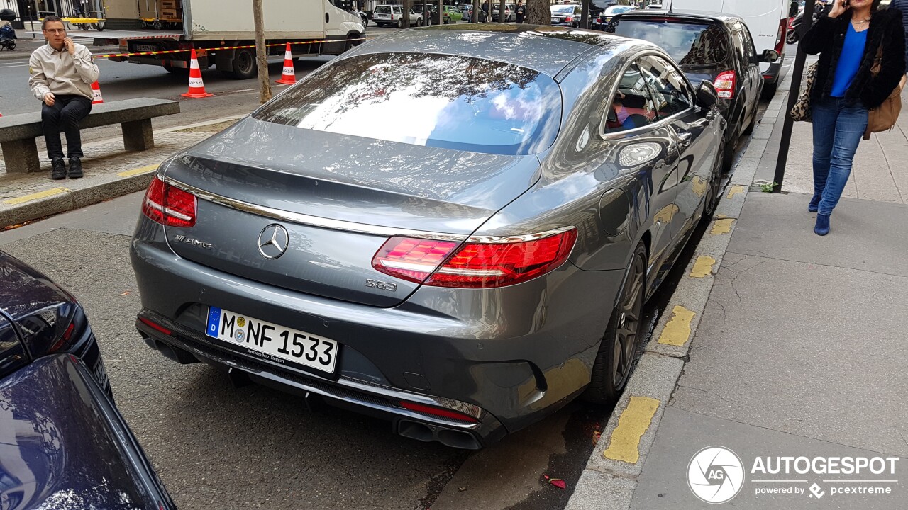 Mercedes-AMG S 63 Coupé C217 2018